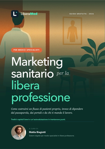 Copertina dell'ebook «Marketing sanitario per la libera professione»